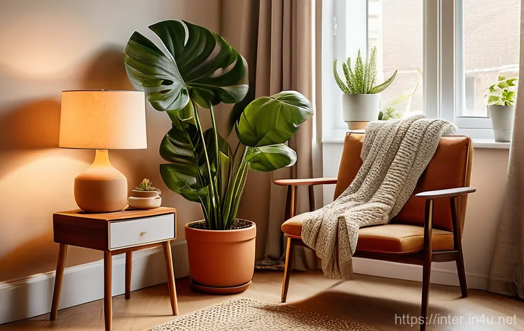 자취방 인테리어 기본 가이드 - A cozy and highly functional small studio apartment, brightly lit by natural light streaming through...