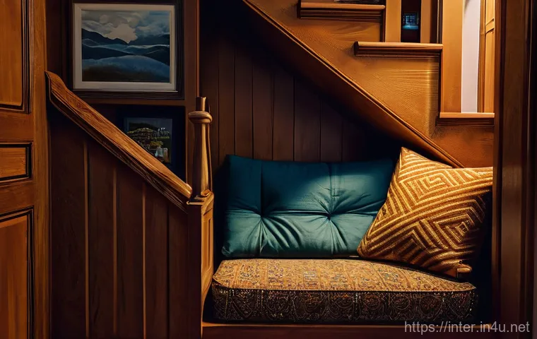 계단 공간 활용법 - Here are three detailed image generation prompts in English, keeping all your specified guidelines i... 계단 공간 활용법 - Here are three detailed image generation prompts in English, keeping all your specified guidelines i...